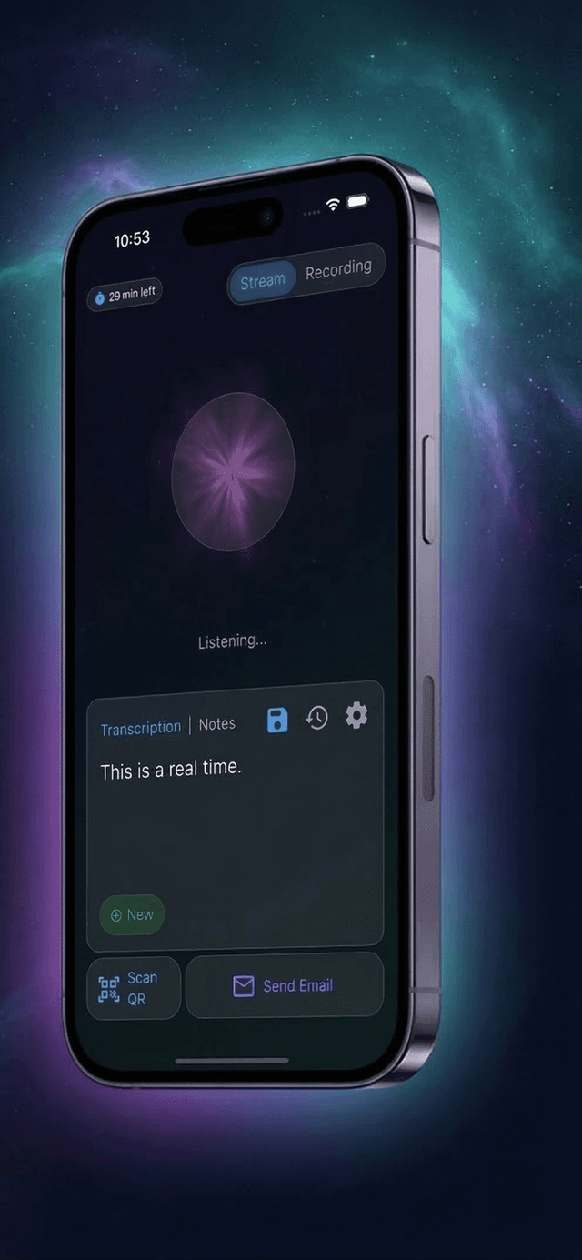 Cacatua app on iPhone